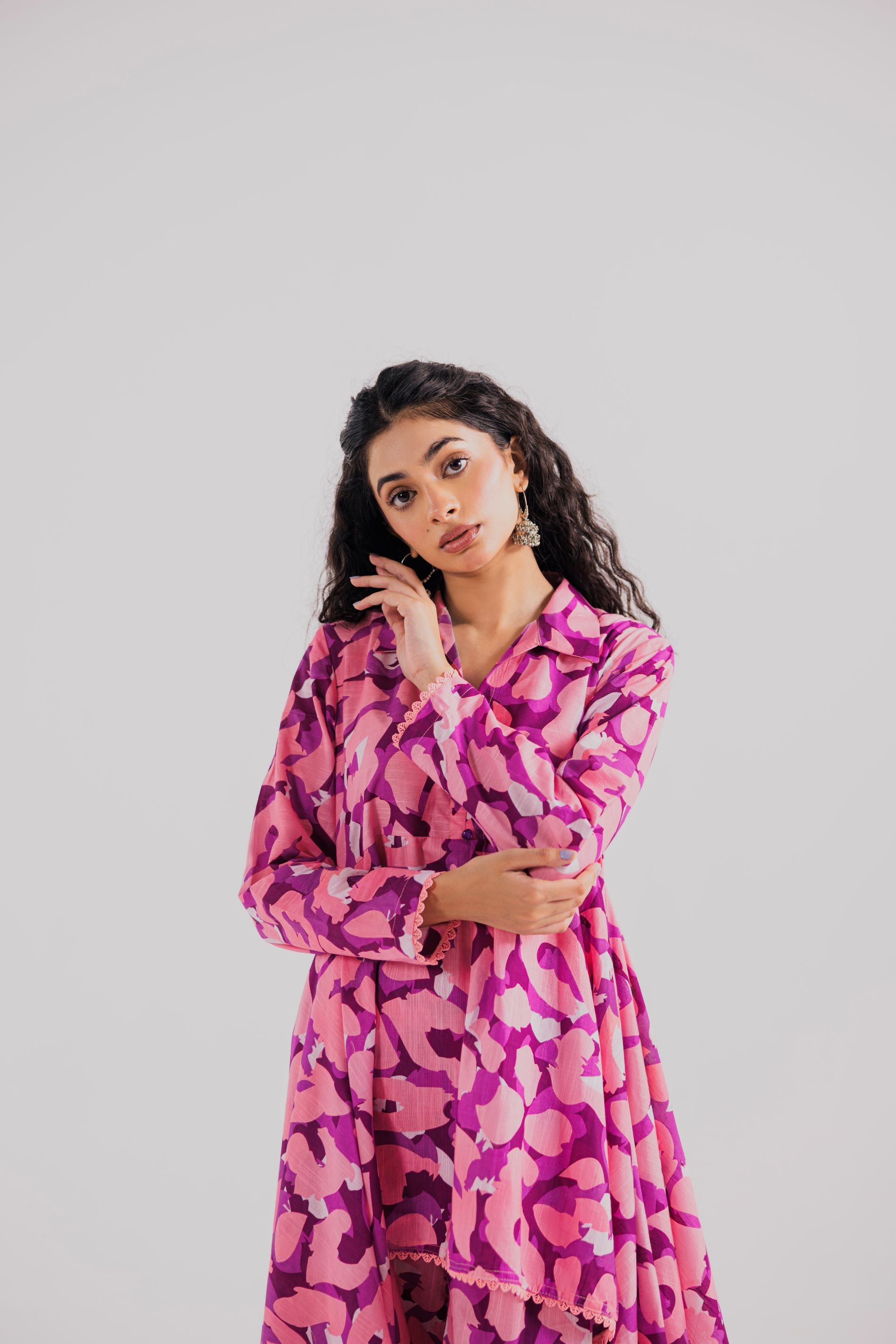 3 Piece Unstitched Printed Khaddar Suit (KWU24604)