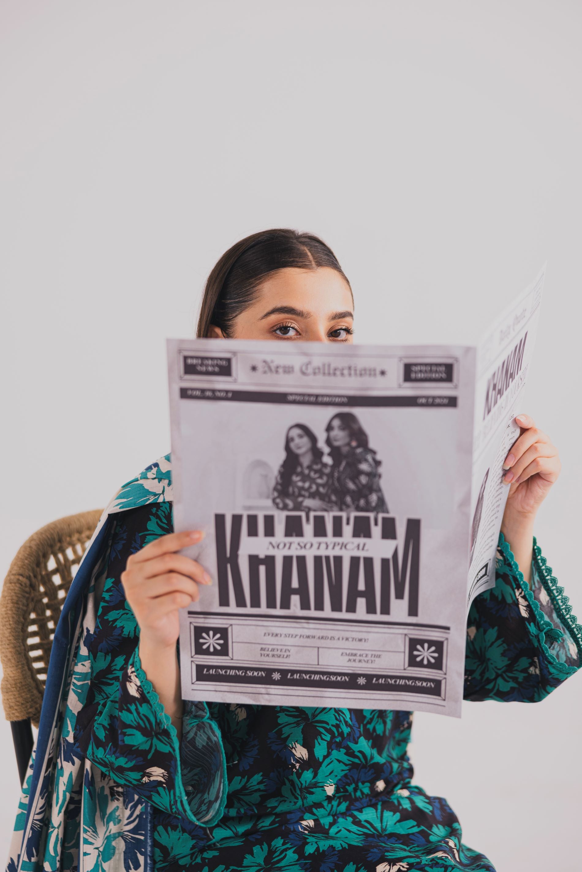 3 Piece Unstitched Printed Khaddar Suit (KWU24603)