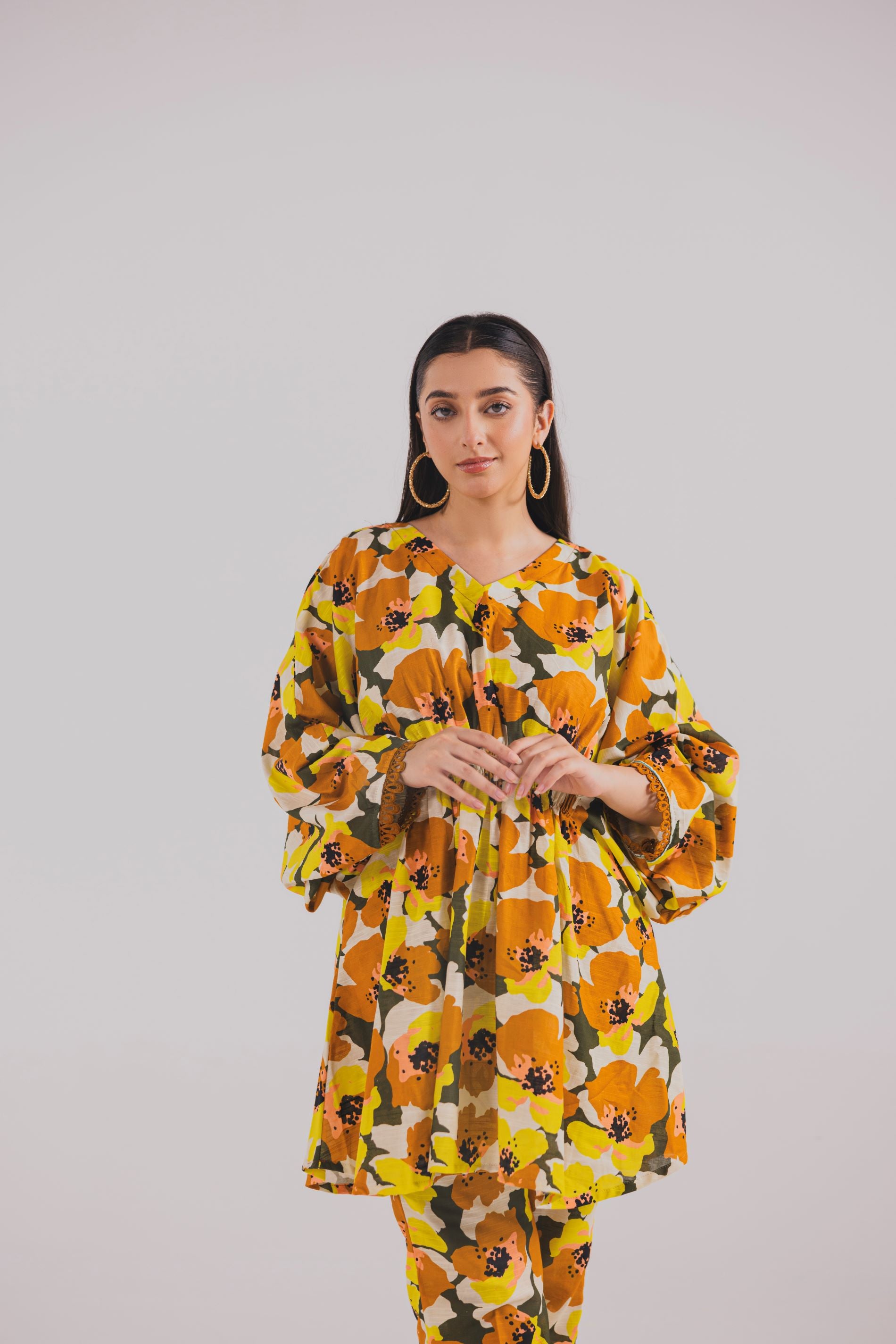 3 Piece Unstitched Printed Khaddar Suit (KWU24601)