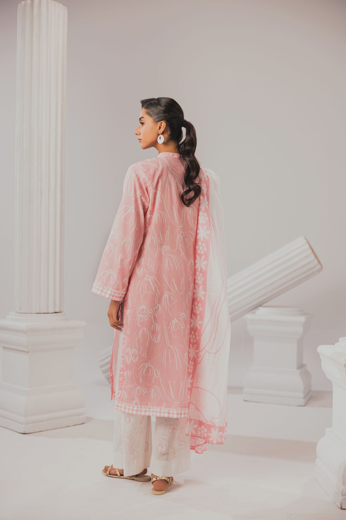 3 Piece Unstitched Printed Lawn Suit (Şirin)