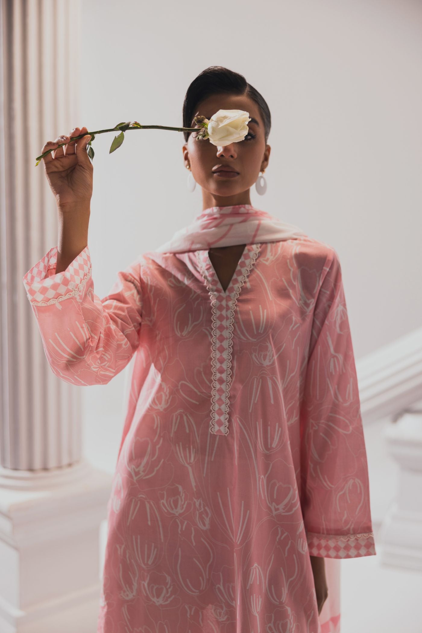 3 Piece Unstitched Printed Lawn Suit (Şirin)