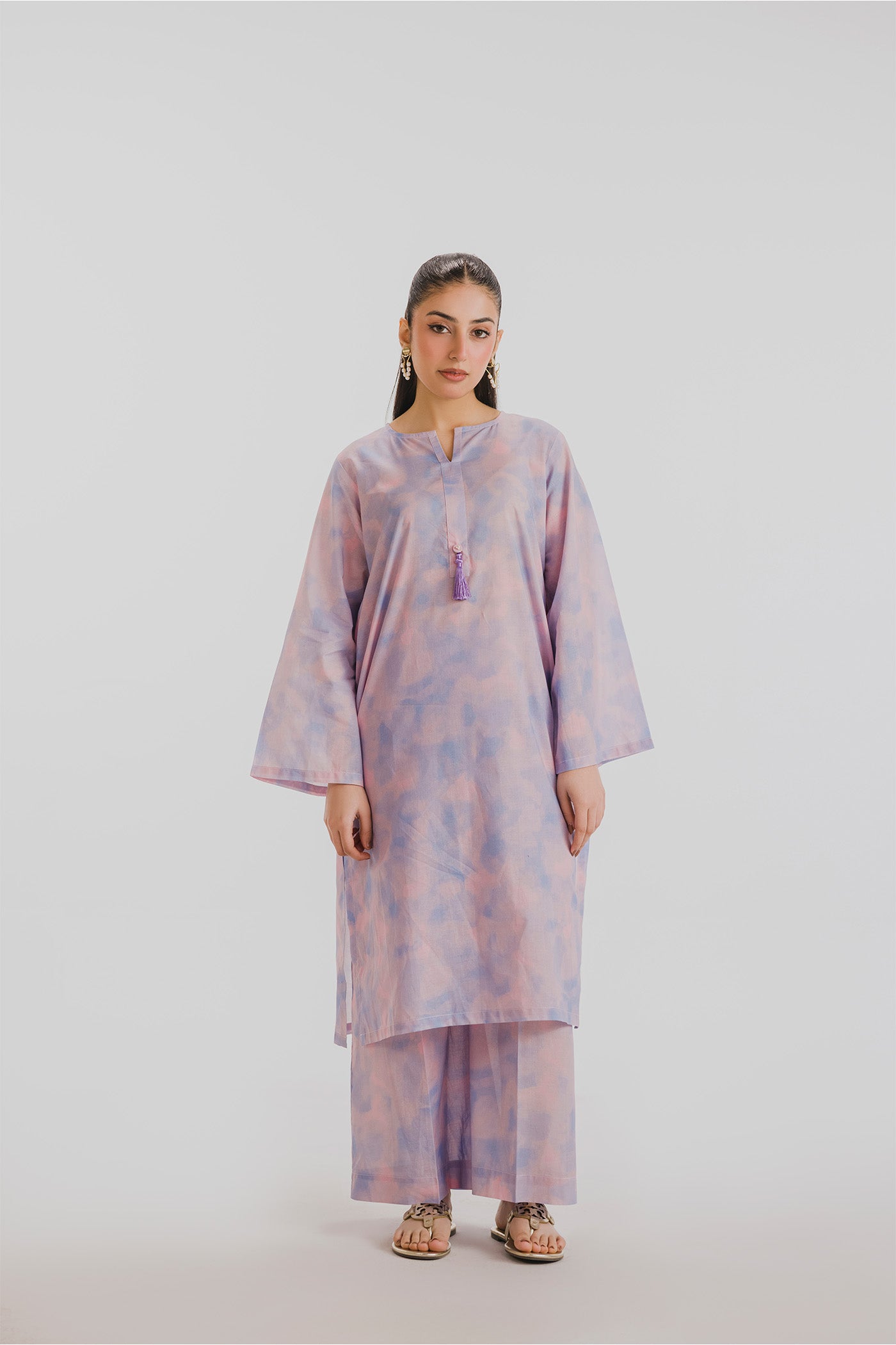 Premium Printed Co-ords Stitched (Twin Spray)