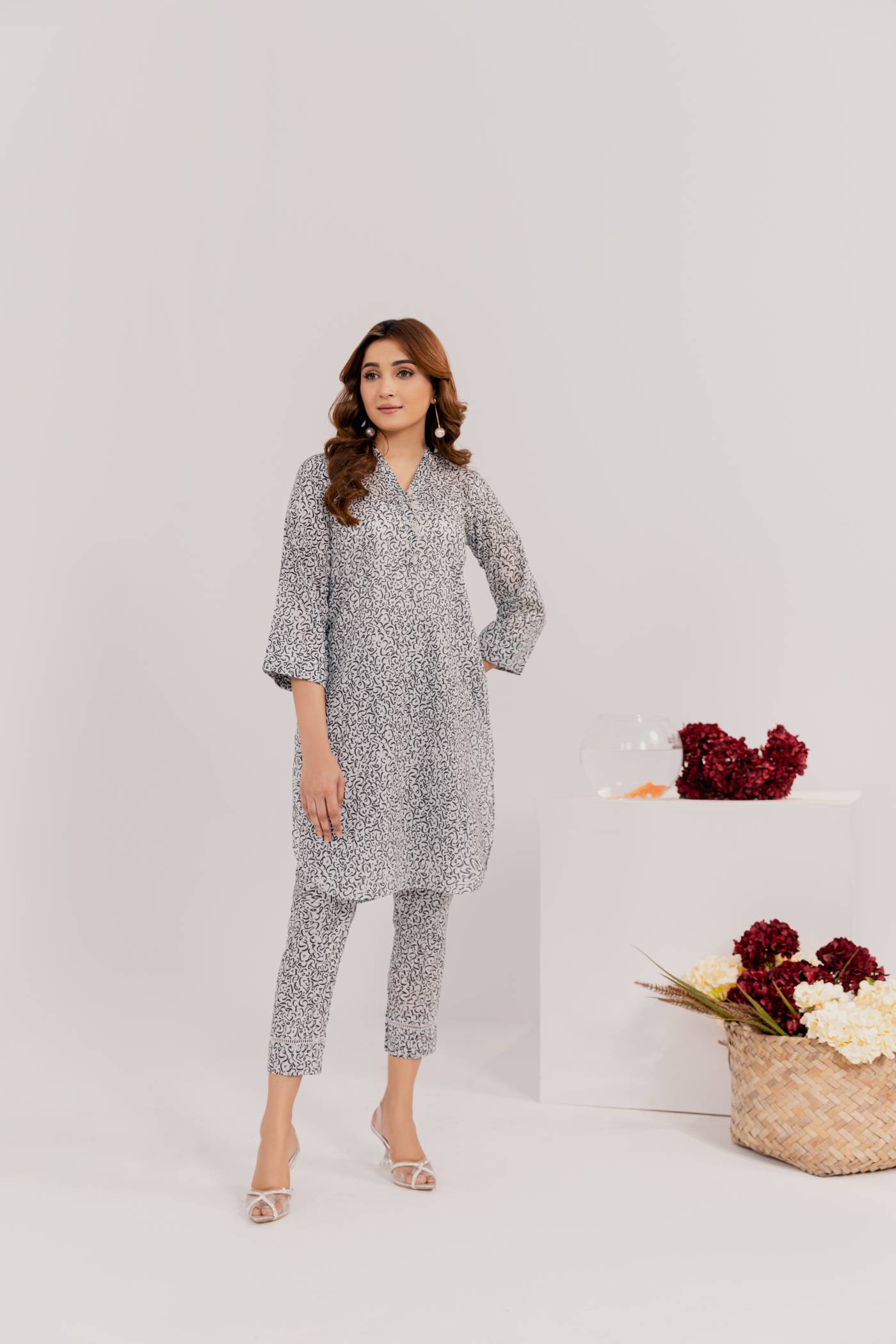 Premium Digital Printed Lawn Fabric