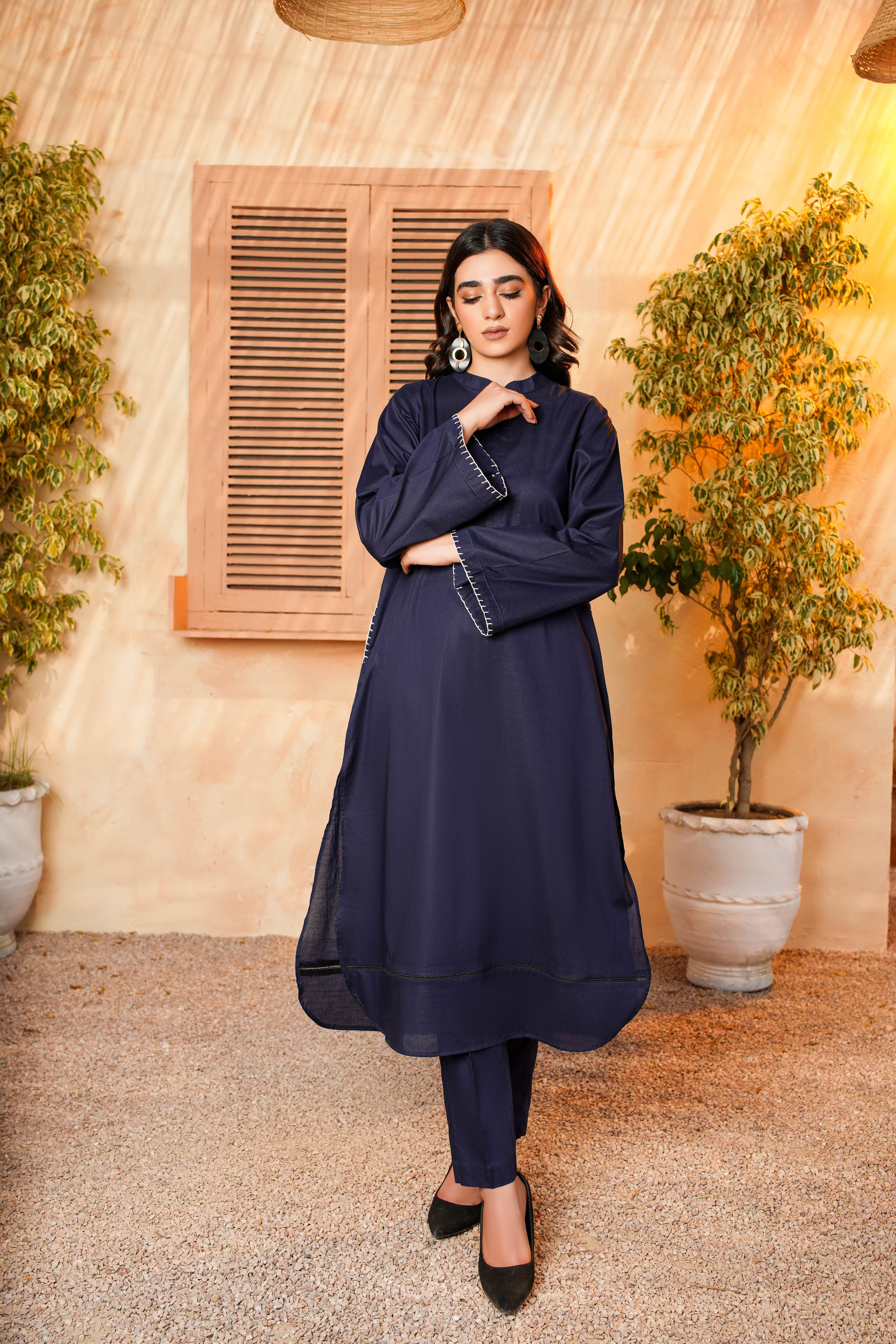 2 Piece Cambric Suit (KWS24401)