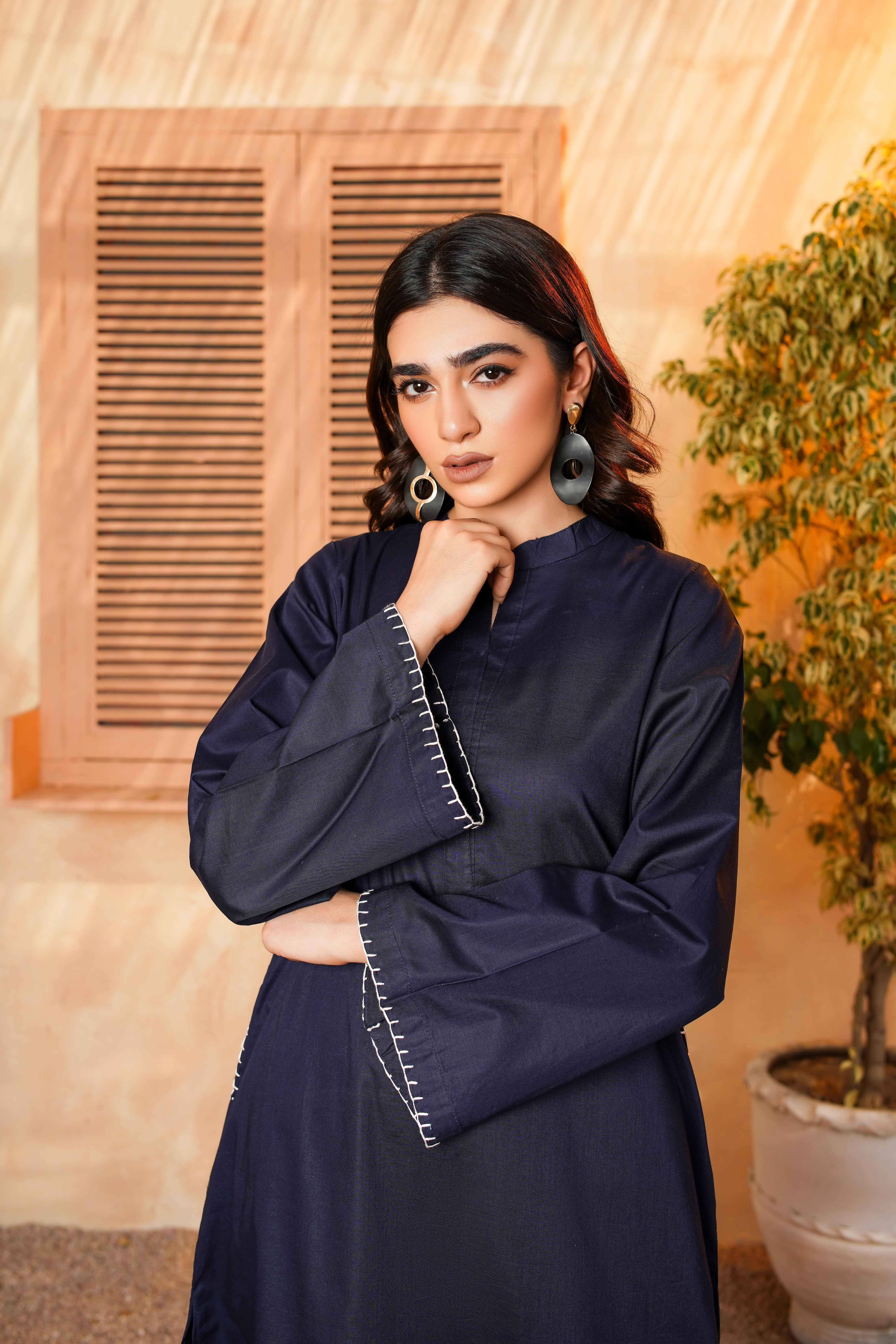 2 Piece Cambric Suit (KWS24401)